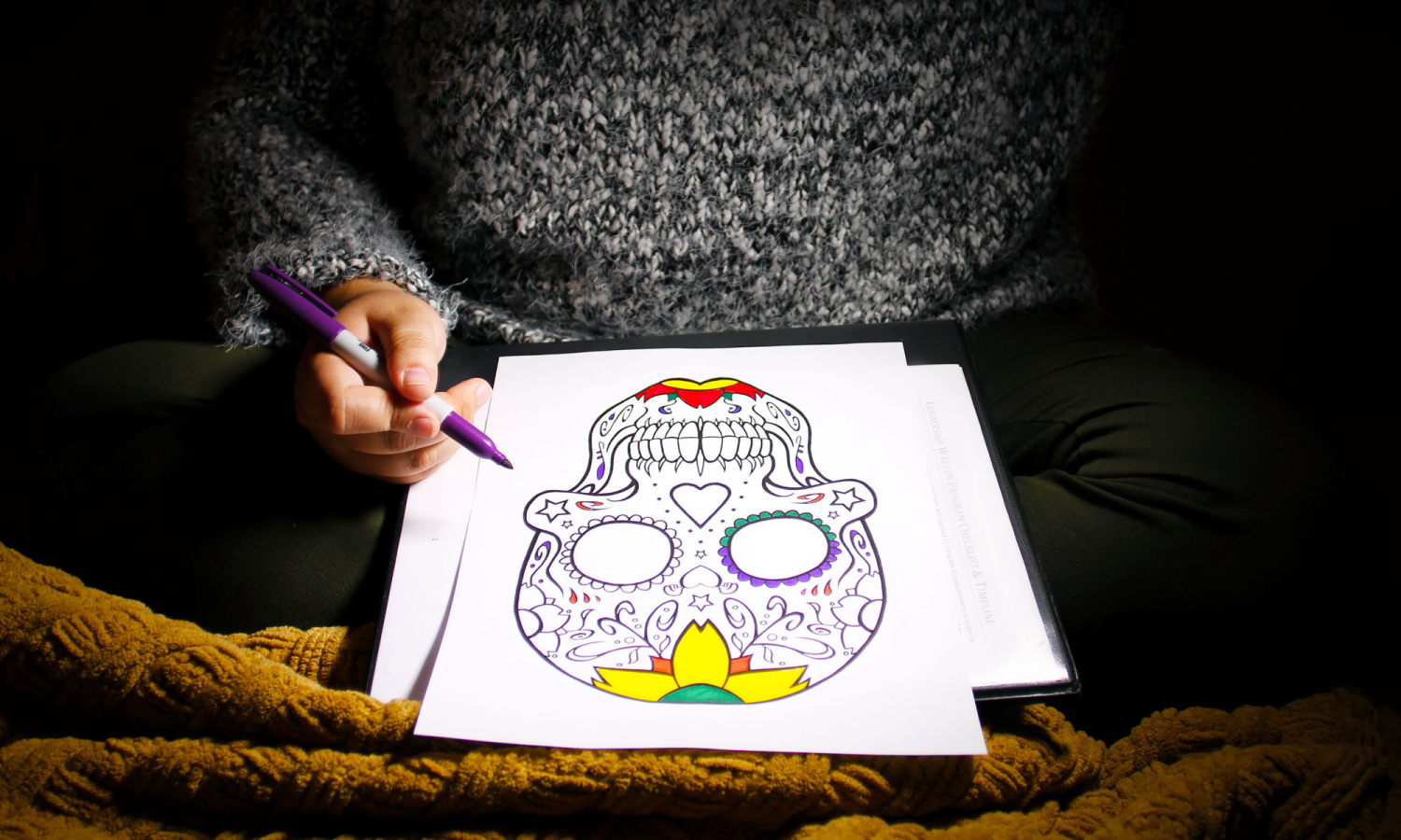 Why grown-ups love coloring books too