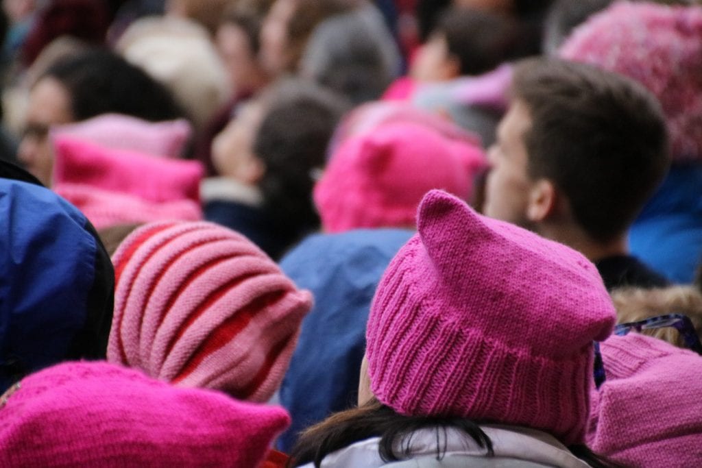 Stitch by stitch, a brief history of knitting and activism